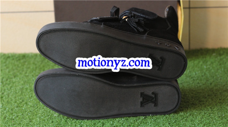 Brand Sneaker High Top Black